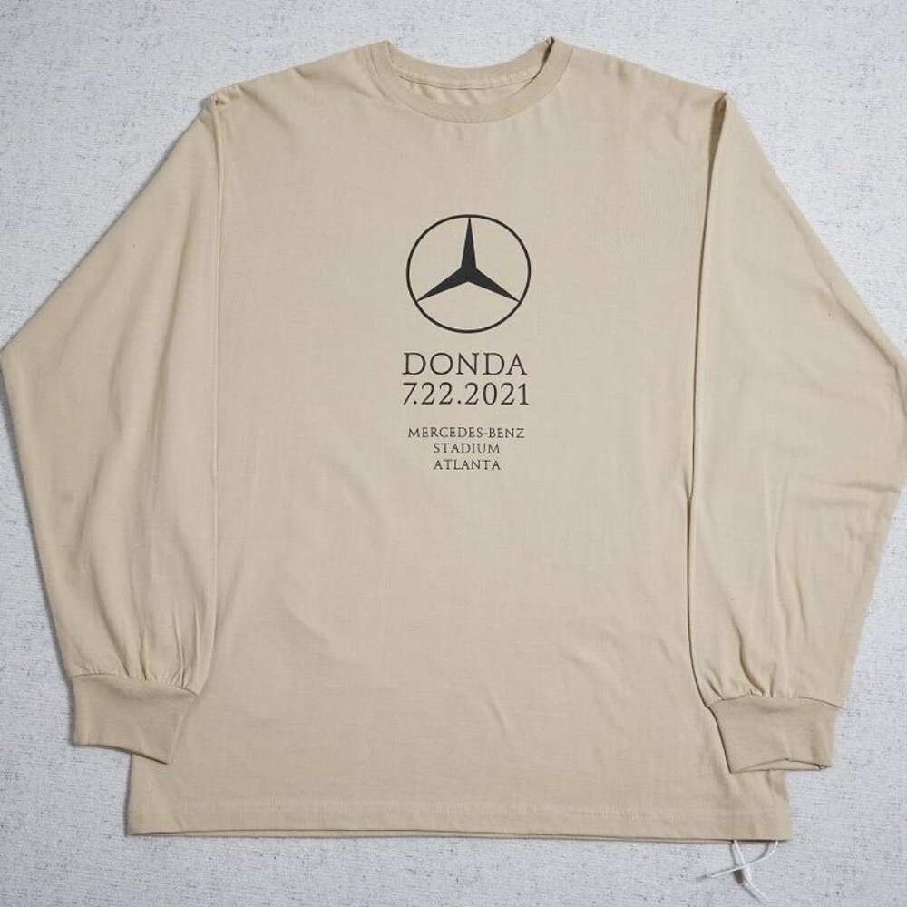 Donda Mercedes Benz Stadium Atlanta Commemorative Long Sleeve